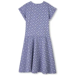 Fashion BOSS Robe zippée à manches courtes OCEAN BLUE