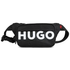 Outlet HUGO Sac banane ajustable BLACK