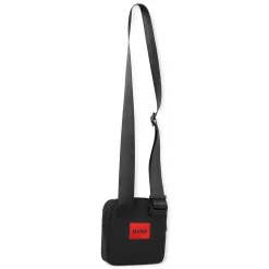New HUGO Sac besace zippé BLACK