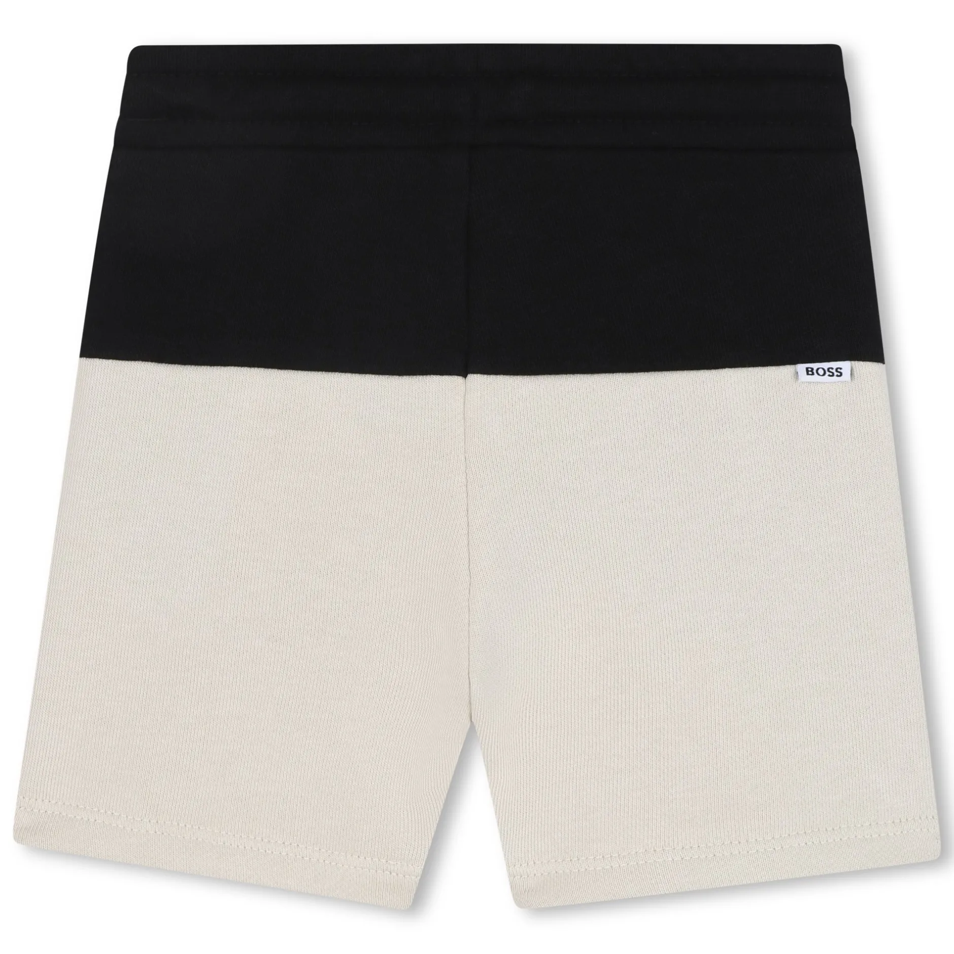 Best BOSS Short bicolore molletonné BLACK