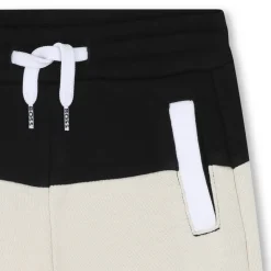Best BOSS Short bicolore molletonné BLACK