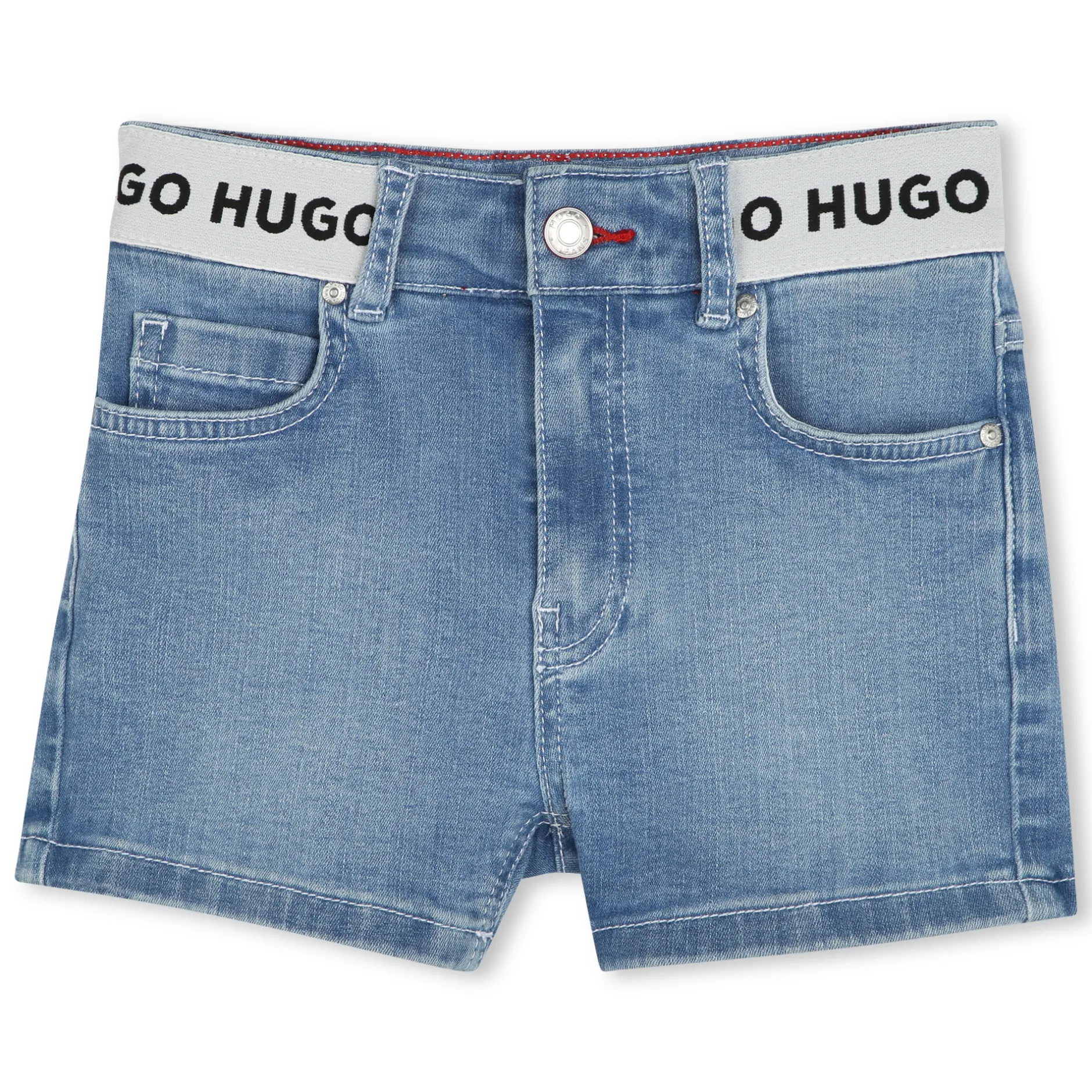 Online HUGO Short en jean à poches DBLE STONE+BROSSAGE