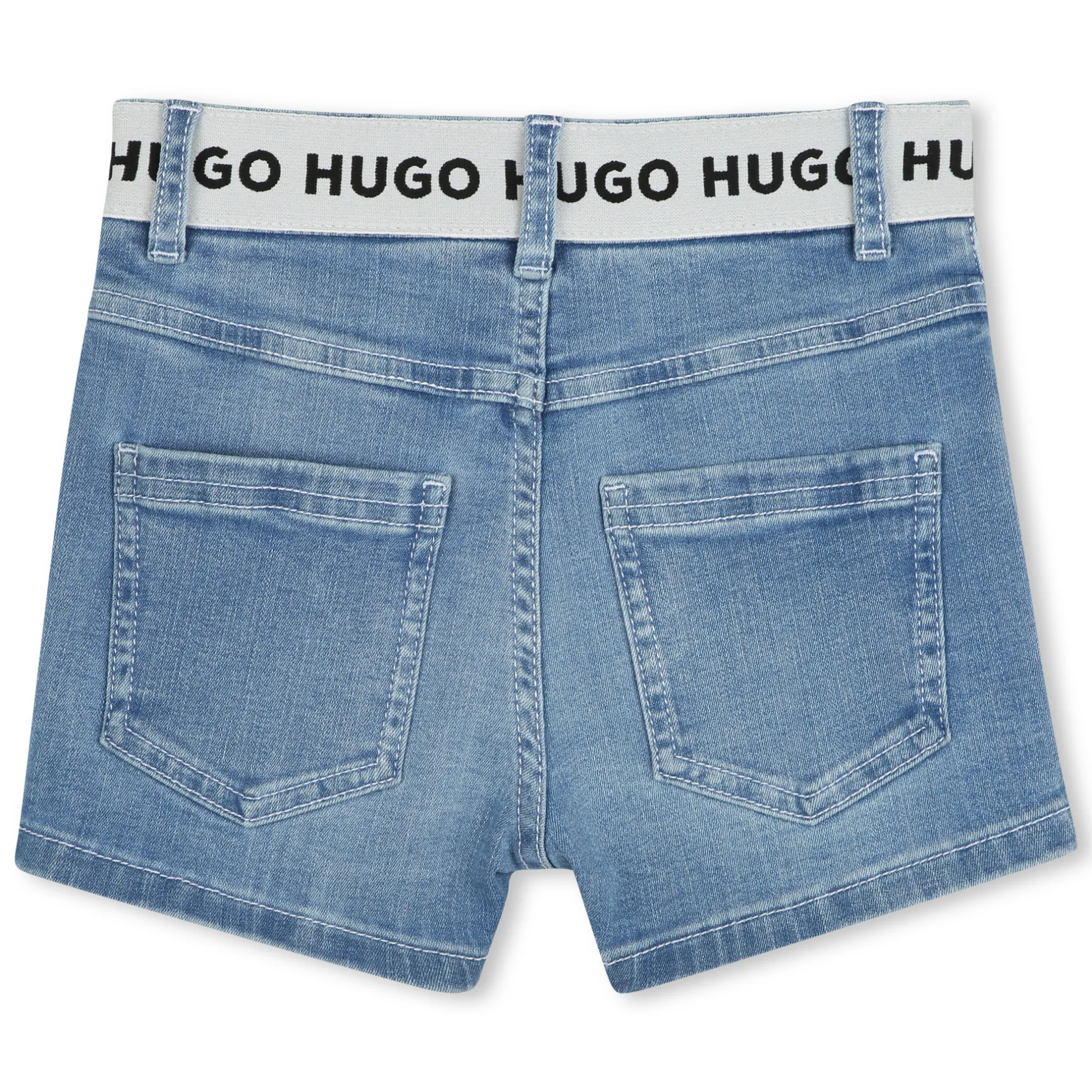 Online HUGO Short en jean à poches DBLE STONE+BROSSAGE