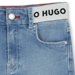 Online HUGO Short en jean à poches DBLE STONE+BROSSAGE
