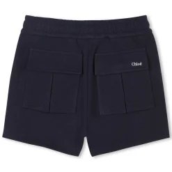 Clearance CHLOE Short en molleton BLEU AMIRAL
