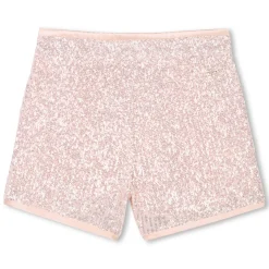 Clearance CHLOE Short orné de sequins PETAL PINK