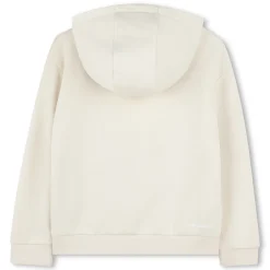 Outlet KARL LAGERFELD KIDS Sweat-shirt à capuche MILK