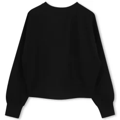 Outlet KARL LAGERFELD KIDS Sweat-shirt à manches longues BLACK