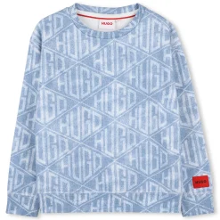Best HUGO Sweat-shirt en molleton INDIGO BLEU