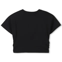 Best MARC JACOBS Top en coton avec strass BLACK