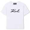 Online KARL LAGERFELD KIDS T-shirt BLANC