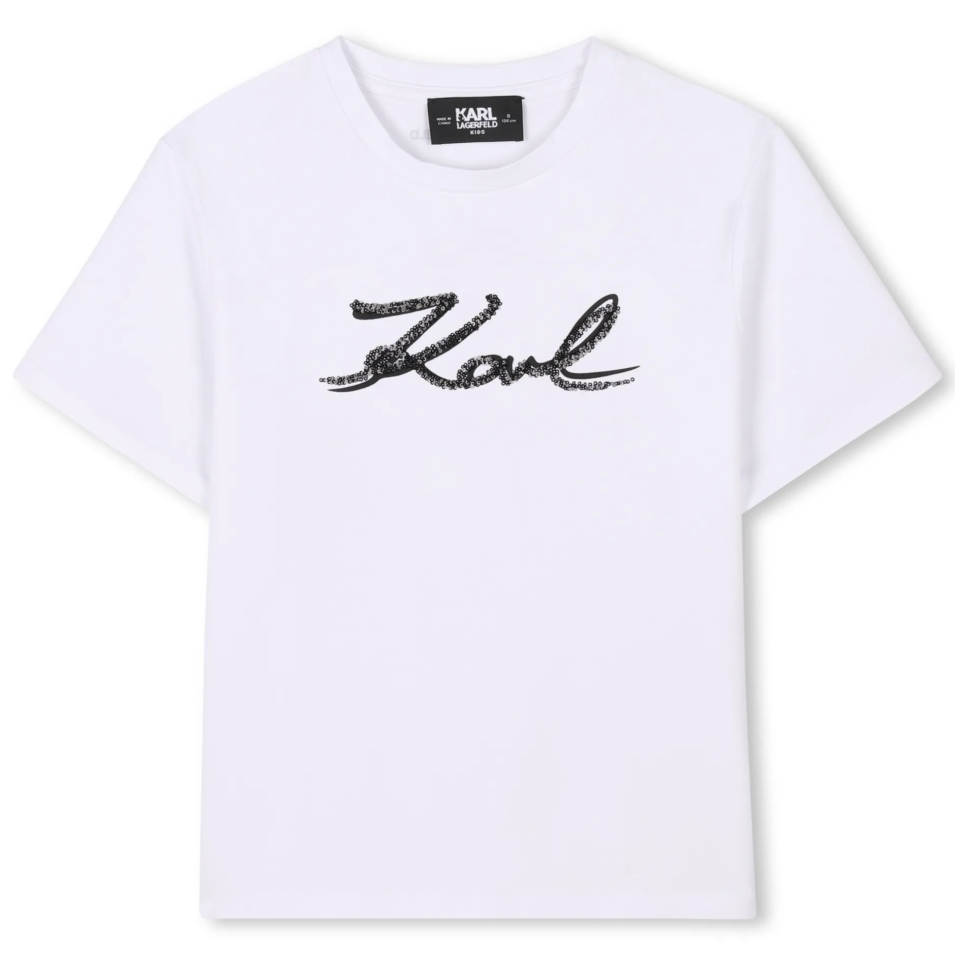 Online KARL LAGERFELD KIDS T-shirt BLANC