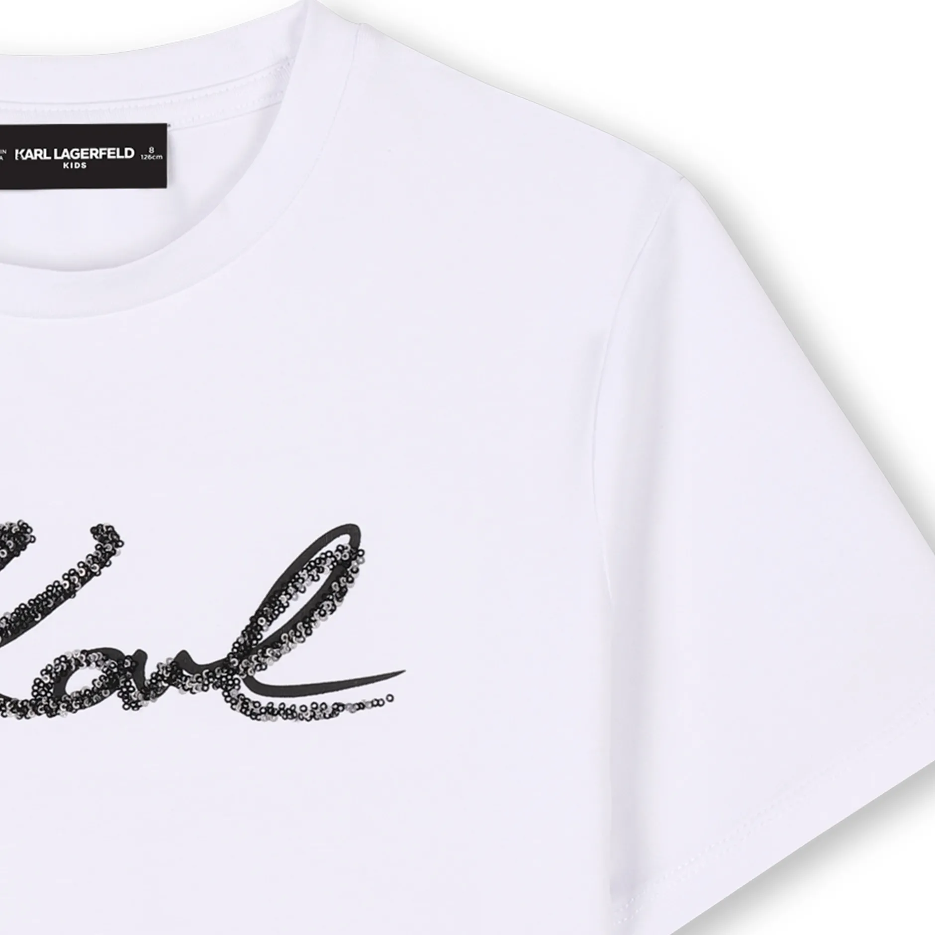 Online KARL LAGERFELD KIDS T-shirt BLANC