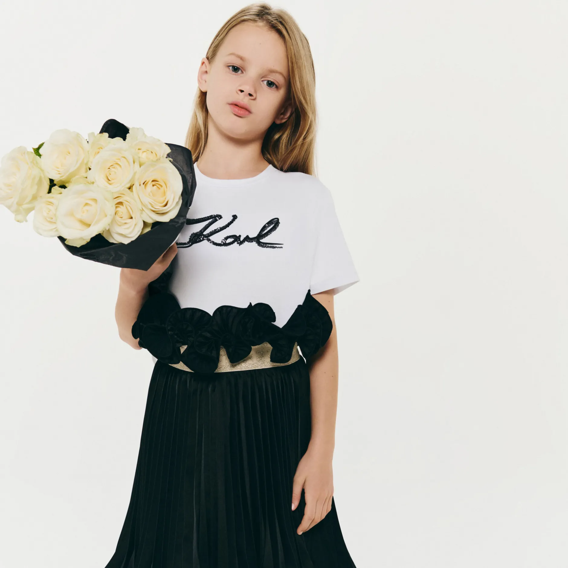 Online KARL LAGERFELD KIDS T-shirt BLANC