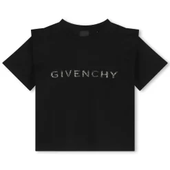 Fashion GIVENCHY T-shirt à broderies BLACK