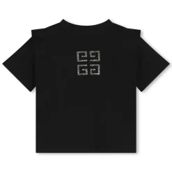 Fashion GIVENCHY T-shirt à broderies BLACK