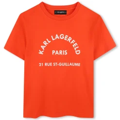 Outlet KARL LAGERFELD KIDS T-shirt à manches courtes PAPAYE