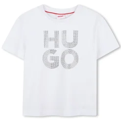 Sale HUGO T-shirt à manches courtes BLANC