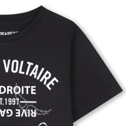Clearance ZADIG & VOLTAIRE T-shirt à manches courtes BLACK
