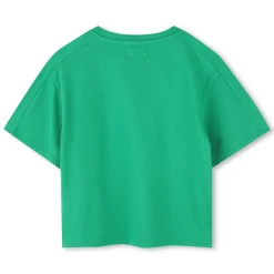 Hot DKNY T-shirt ajouré manches courtes CHARTREUSE