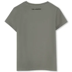 New KARL LAGERFELD KIDS T-shirt avec illustrations VERT MEKONG