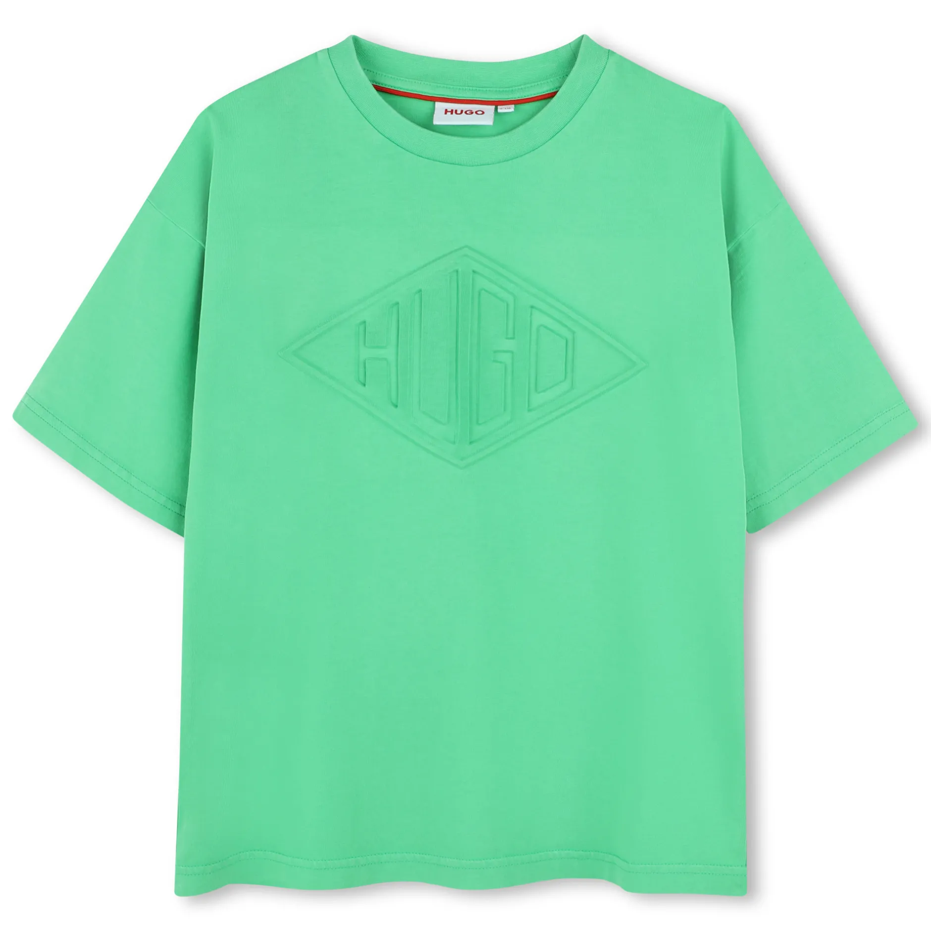 Fashion HUGO T-shirt délavé ISLAND GREEN