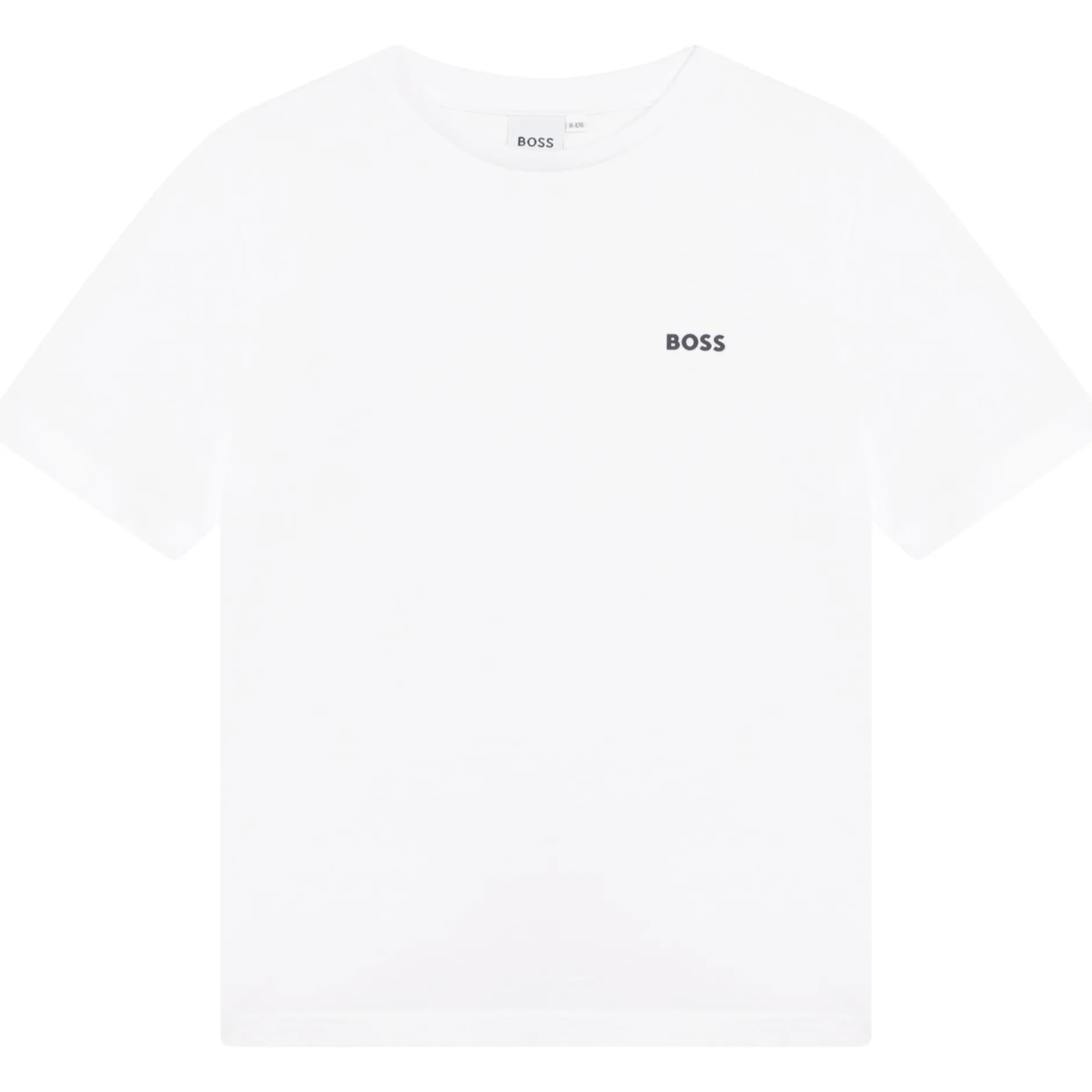 Hot BOSS T-shirt manches courtes coton BLANC