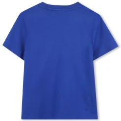 Sale KENZO KIDS T-shirt manches courtes coton WAVE BLUE
