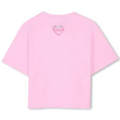 New DKNY T-shirt manches courtes coton ROSE BUVARD