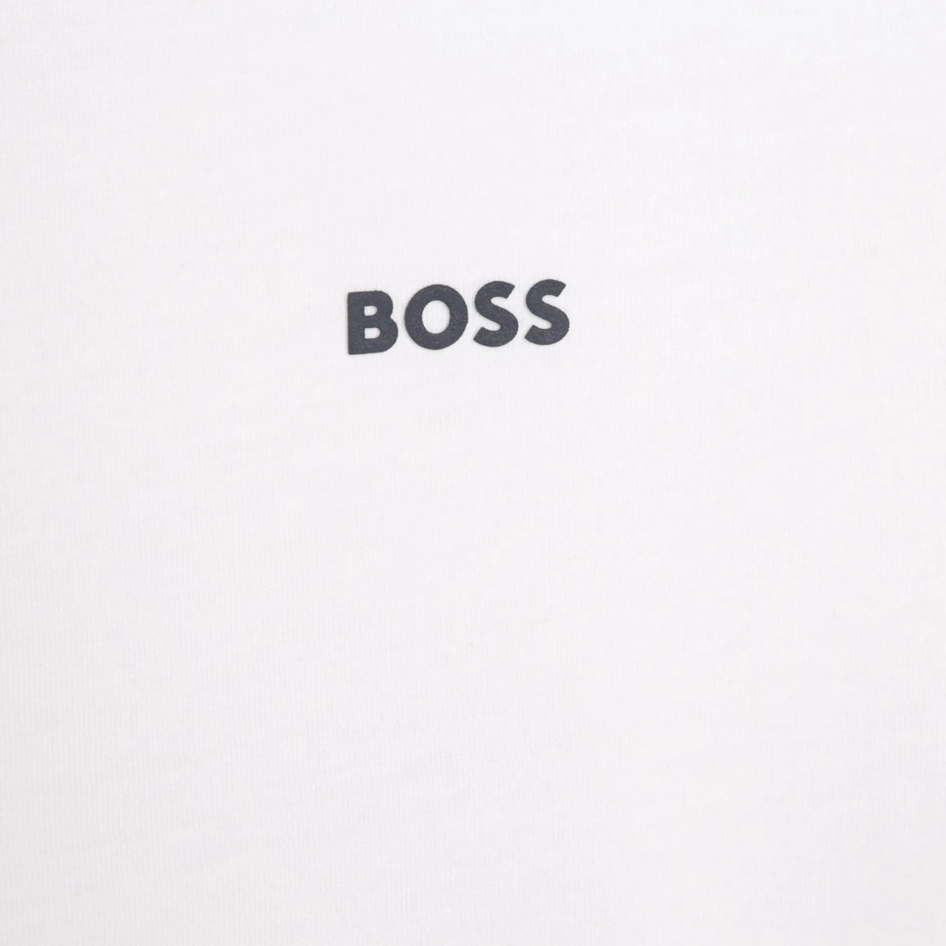 Hot BOSS T-shirt manches courtes coton BLANC