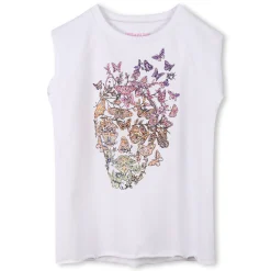 Clearance ZADIG & VOLTAIRE T-shirt sans manches BLANC