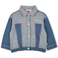 Fashion BILLIEBLUSH Veste en jean avec imprimés DENIM BLUE