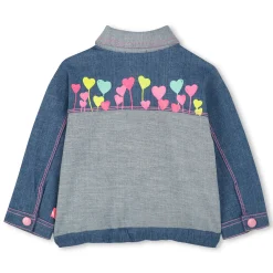Fashion BILLIEBLUSH Veste en jean avec imprimés DENIM BLUE