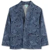 Sale KENZO KIDS Veste en jean imprimée LASER