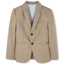 Best BOSS Veste unie boutonnée SAND